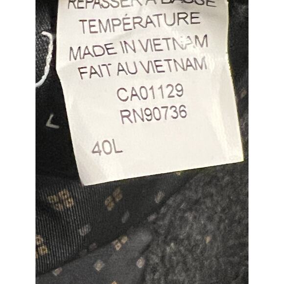 Ralph Lauren Black Label Wool Blazer - Size 40L Black Jacket Blazer Sports Coat - Picture 10 of 15